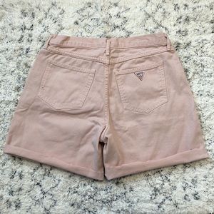 Vintage pink guess by Georges Marciano shorts